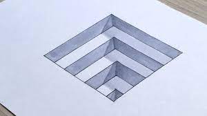 Do your ideas need drafting? How To Draw 3d Steps In A Hole Easy 3d Trick Art For Kids Youtube