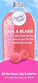 Amazon Com Crystal Light On The Go Raspberry Ice 10 Packet Boxes Pack Of 4 Powdered Fruit Punch Soft Drink Mixes Grocery Gourmet Food