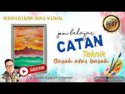 Teknik basah atas basah menggunakan cat air watercolour wet on wet technique. Lessons Blendspace