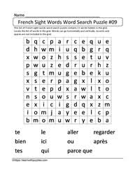 Word search puzzle options puzzles where the words do not share any letters are faster to generate and easier to solve. Word Search Puzzles French Vocabulary Learn With Puzzles