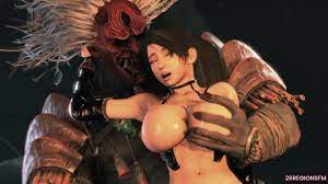 3d animation ninja girl is fucked by demon - ThisVid.com
