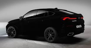 Bmw Unveils A Car Coated In Vantablack Bmw X6 Black Car Bmw