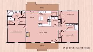 Break down the sketch into measurable rectangles. 4 Bedroom House Plans 1800 Sq Ft See Description Youtube
