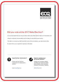 Have You Received A Reminder That Voting Electoral Commission Of Queensland Facebook