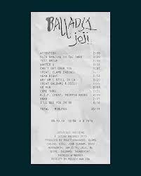 Joji Ft Clams Casino Can T Get Over You Album Receipts On Instagram Ballads 1 By Joji Sushitrash In 2020 Print Collage Album Music Poster