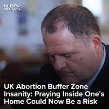 Sounds a bit like the Bible story of Daniel, who was also arrested for  praying to God... LONDON, England