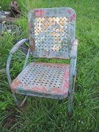 Give your outdoor living space an upgradegive your outdoor living space an upgrade with this wicker rocking chair from the cambridge collection. Vintage Retro Porch Metal Lawn Chair Rocker 1950 S Metal Lawn Chairs Metal Rocking Chair Lawn Chairs