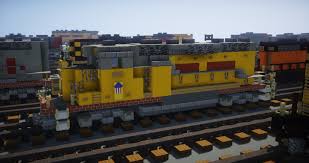 1 5 1 Scale Emd Gp60 Up Union Pacific Diesel Electric Locomotive Minecraft Project Minecraft Projects Minecraft Designs Minecraft
