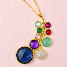 Birthstone Gifts For Mom Grandmother Pendant Necklace With Mother Children And Grandchildren Birthstones Gifts For Mom Birthstone Pendant Presents For Grandma