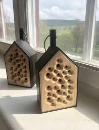 Bibo Bee Hotel Solitary Bees Struggle To Find A Natural Place To Hibernate This Threatens To Exterminate Several Specie Bee Hotel Bee Hotel Diy Insect Hotel