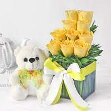 Follow us on for design. Flowers With Teddy Bears Send Teddy With Flowers Online Delivery