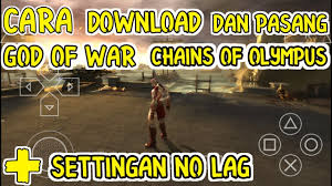 Cara Download Dan Pasang Game God Of War Chains Of Olympus Setingan No Lag Youtube