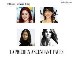 Capricorn Rising Capricorn Ascendant Appearance Facial Beauty Analysis The Aligned Lover In 2021 Capricorn Rising Capricorn Ascendant Capricorn