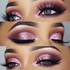 50 Stunning Eye Shadow Looks For Gorgeous Grey Eyes Pink Eye Makeup Pink Makeup Gorgeous Makeup