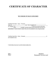 Sample certificate of good moral from previous employer character employer wants sample template of good moral certificate from previous employer example hello, just edit this; 4 Character Certificates Word Excel Templates