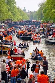 Koninginnedag 2010 Amsterdam Holland Netherlands Travel Visit Holland