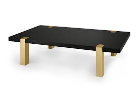 Indian beautifulll handmade brass side coffee table , brown natural indian table. Chapman Coffee Table Brass Base The Lacquer Company