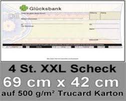 De auch wenn sie die zustellungsadresse nicht ändern, müssen sie auf dem. 4 Stuck Xxl Pr Scheck Spendenscheck Dekoscheck Europascheck Scheck Ebay