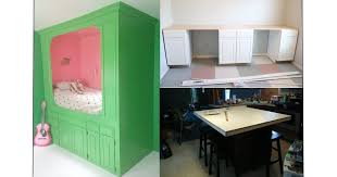 old kitchen cabinets into