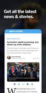 Check live cricket score updates, ball by ball commentary, live scorecard, latest cricket scores, results & schedule on times of india. Espncricinfo Live Cricket Scores News Videos Fur Android Apk Herunterladen