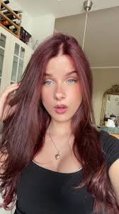 Dark Red Hair Blue Eyes