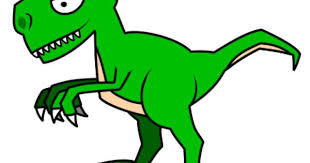 Uitwasbare stiften, tekenen met kinderen. Angry Little Dino Tekenen