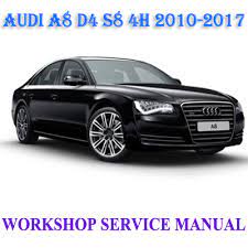 Audi A8 D4 S8 4h 2010 2017 Workshop Service Repair Manual Pdf Download Audi A8 Engine Control Unit Repair Manuals