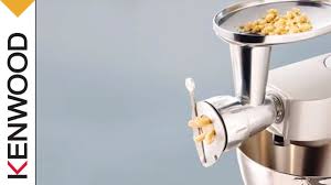 kenwood pasta fresca nudelpresse at910 zubehor kuchenmaschinen youtube