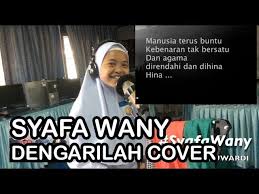 Lirik dengarlah bintang hatiku oleh de meises. Syafa Wany Dengarilah Despacito Malay Cover The Faith Youtube