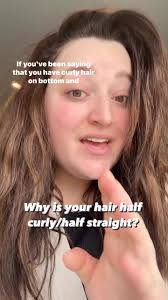 The secret to having cohesive uniformity? See Owning Multiple Curl Patterns  linked in bio! #Halfstraighthalfcurlyhair #curlyhairtypes #wavyhairexpert