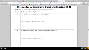 To Kill A Mockingbird Mrs Hoenes Ela Information