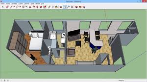 Modeliser En 3d Un Plan Maison Appart Autre Sketchup Plan Maison Maison Plans