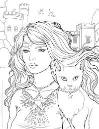 Selinafenech Halloween Witch Coloring Pages Fairy Coloring Pages Halloween Coloring Pages
