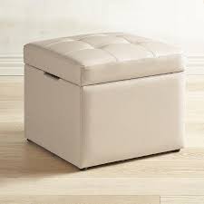 Rated 4.75 out of 5 stars. Sutton Ivory Leather Storage Cube