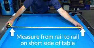 A complete guide for installing your pool table felt brought to you by simonis cloth and cuesight.com. Billiards And Darts Direct How To Determine Your Pool Table S Size Billiards And Darts Direct