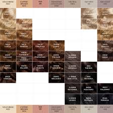 Choose the hair color from dark and lovely hair color chart. Hair Color Shade Chart Hair Color Chart Brown Hair Color Chart Madison Reed Hair Color