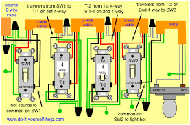 I was wondering if there were any basic tips i needed when wiring multiple switches outlets and lights. Ar 6978 Wiring Multiple Outlets Safety Free Diagram