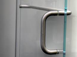 Bathroom shower glass door handle 304 stainless steel black brushed nickel sliding door handle shower door handle 6mm hole size. Repair Of Glass Shower Door Handles Shower Door Handles Door Handles Shower Doors