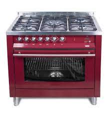 Lofra 5 Burner Gas Stove With Electric Oven 90cm Black Gas Cooker Gas Stove Food Preparation