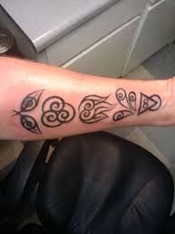 Doug's full right arm sleeve tattoo. Earth Air Fire Water Spirit Tattoo Spirit Tattoo Tattoos Body Art Tattoos