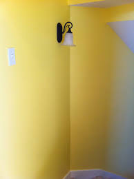 A Bright True Yellow Behr Bicycle Yellow Yellow Paint Colors Bathroom Paint Colors Bathroom Wall Colors