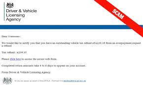 Linux, windows, email (via web interface); Scam Email From Fraudsters Posing As The Dvla This Is Money