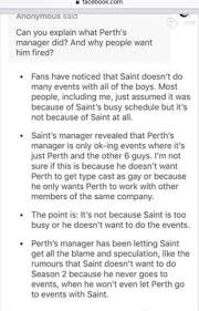 Love By Chance News Perth S Manager Bl Drama Amino