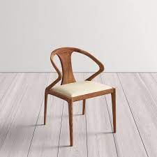 Glinda Arm Chair In 2021 Solid Wood Dining Chairs Wood Lounge Chair Chair