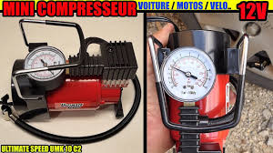 Mini Compresseur Lidl Ultimate Speed Gonfler Pneus Voiture Moto Velo Mini Comrpessor Kompressor Youtube