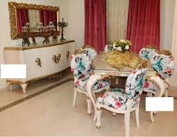 فكره للاثاث المودرن الكلاسيك نوم سفرة انتريه ركنه صالون نوم شباب Classic Dining Room طقم سفره سفرة كلاسيك اوضة سفرة Classic Dining Room Dining Room Room Set