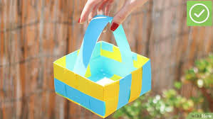 Cara membuat anyaman dari kertas asturo. Cara Membuat Keranjang Dari Kertas 15 Langkah Dengan Gambar