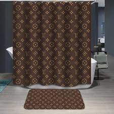 Check out our louis vuitton shower selection for the very best in unique or custom, handmade pieces from our shower curtains & rings shops. Lv Brown Inspirate Print Shower Curtain All Size Brown Shower Curtain Printed Shower Curtain Primitive Bathrooms