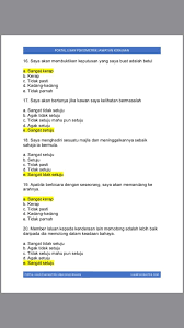 Rujukan Contoh Soalan Ujian Psikometrik Spa Terkini