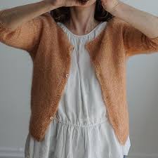 Mohair (pronounced /ˈmoʊhɛər/) is a fabric or yarn made from the hair of the angora goat (not to be confused with the angora rabbit, which produces angora wool). Refined Knitwear Casia Sweater Cardigan Mohair Only Kit